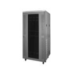 37U Data cabinets 600 x 600. Floor Standing.Glass Door