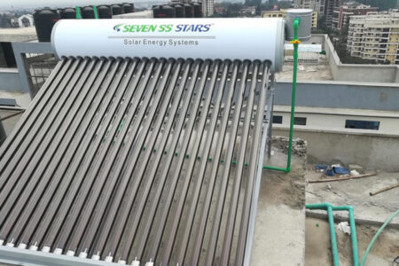 360 Liters Non Pressurized SEVEN SS STARS Solar Water Heater