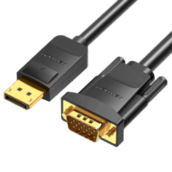Vention DisplayPort to VGA Cable 1.5M Black – VEN HBLBG