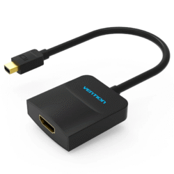 Vention HBCBB Mini DP To HDMI Converter 0.15M(Black)